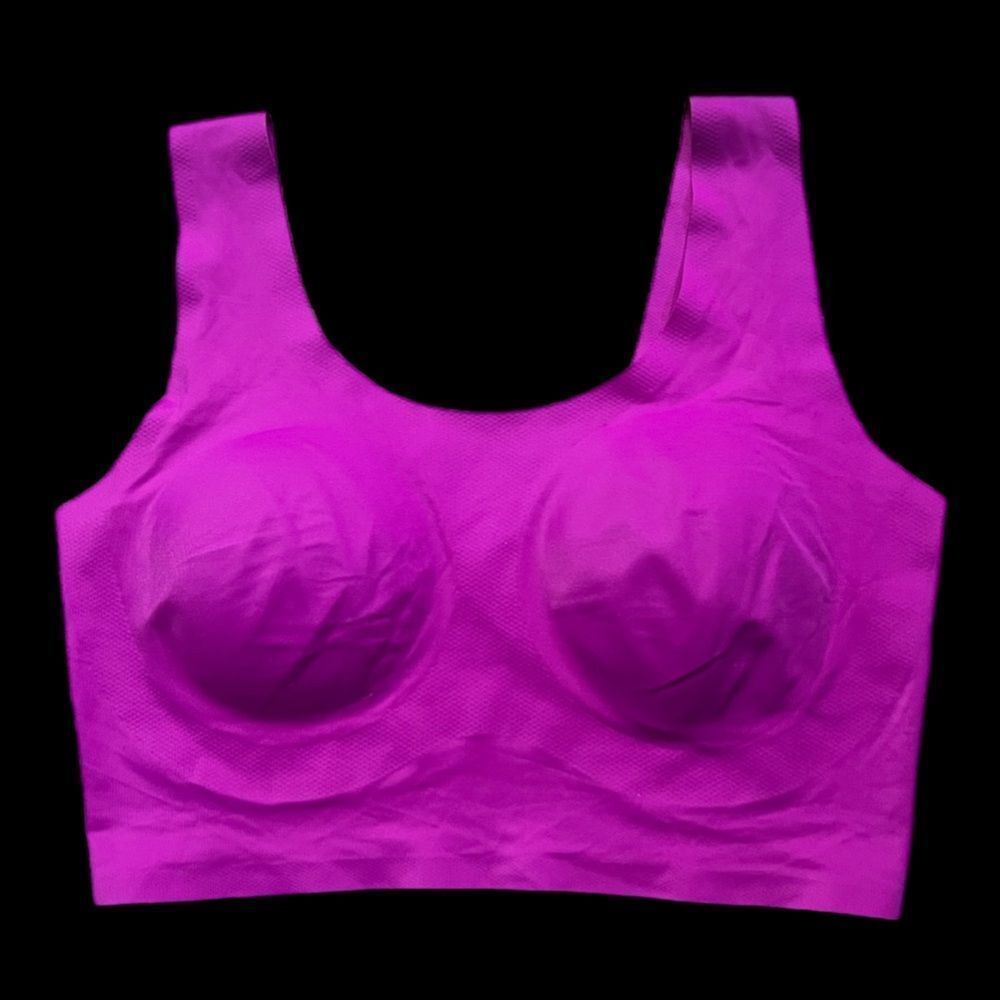Victorias Secret Seamless Naked’s Smooth Raw Laser Cut padded Bralette Bra S